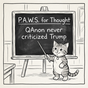 Paws for Thought: Why QAnon Never Once Questioned Trump